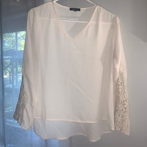 Cream colored blouse